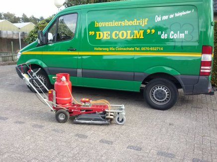Ons bedrijfsbusje