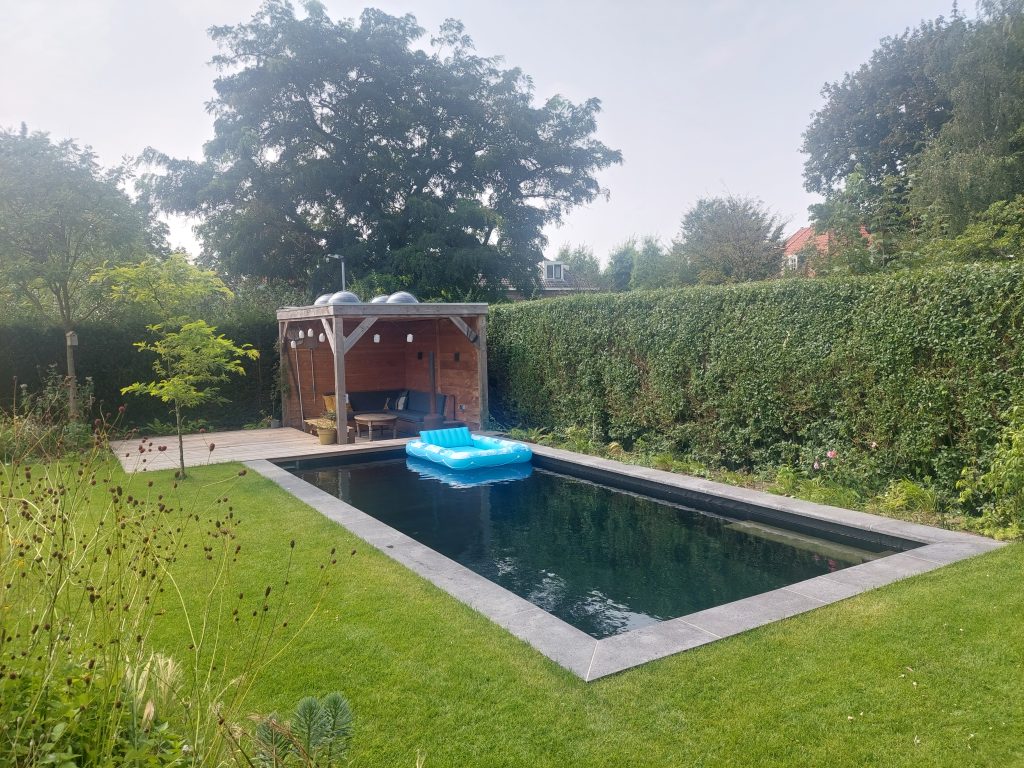 Natuurpool in de achtertuin